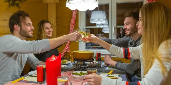 Familienausflug Baselland Schlittel Fondueplausch