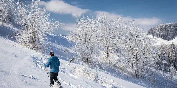 Familienausflug Baselland Schlittel Schneeschuh