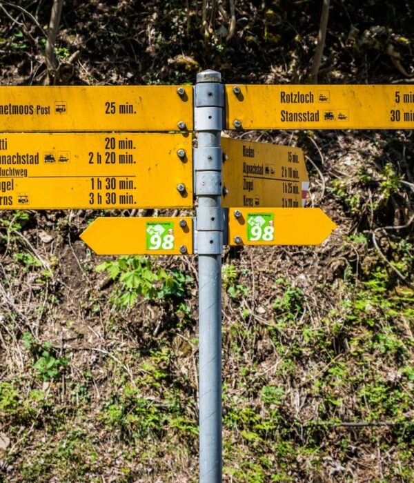 Rotzschlucht Weg Foto Nidwalden Tourismus